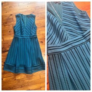 JCrew teal cocktail dress